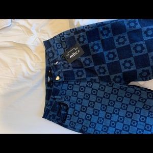 Jaded London floral jeans